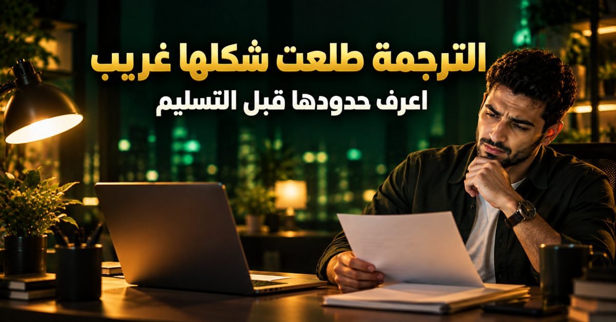 الترجمة بالذكاء الاصطناعي: امتى تعتمد عليها وامتى لأ