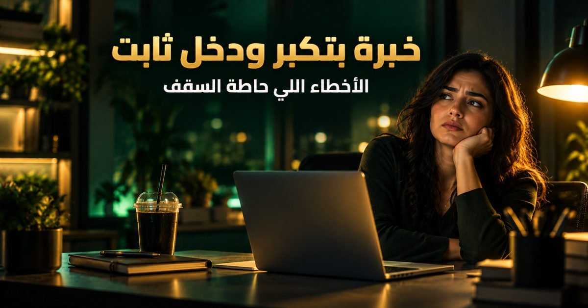 ٥ أخطاء بتخلي الفريلانسر يفضل يقبض قليل لسنين
