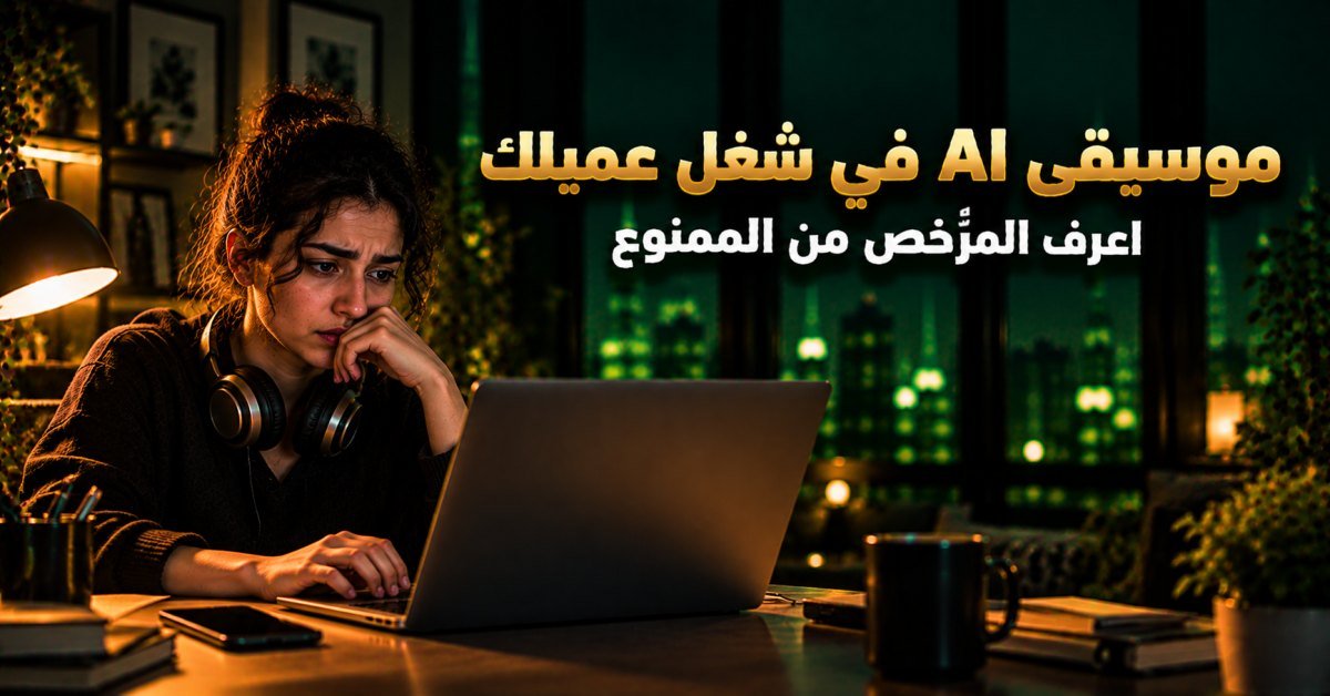 سونو v6: موسيقى ذكاء اصطناعي مرخّصة — وإيه اللي يهمّك في شغل عميلك