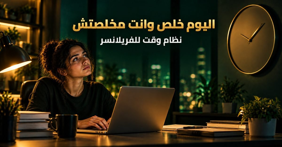 إدارة الوقت للفريلانسر: نظام بسيط يشتغل